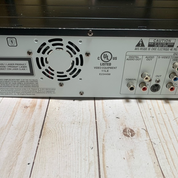 *TESTED* Toshiba DVR620KU DVD VHS/VCR Combo - Works! No Remote - Picture 6 of 14